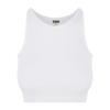 Urban Classics Womens/Ladies Ribbed Organic Crop Top (Pack of 2)