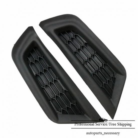 Piar Front Left Right Bumper Fog Light Bezel Trim Cover For 17-19 Honda CR-V LX