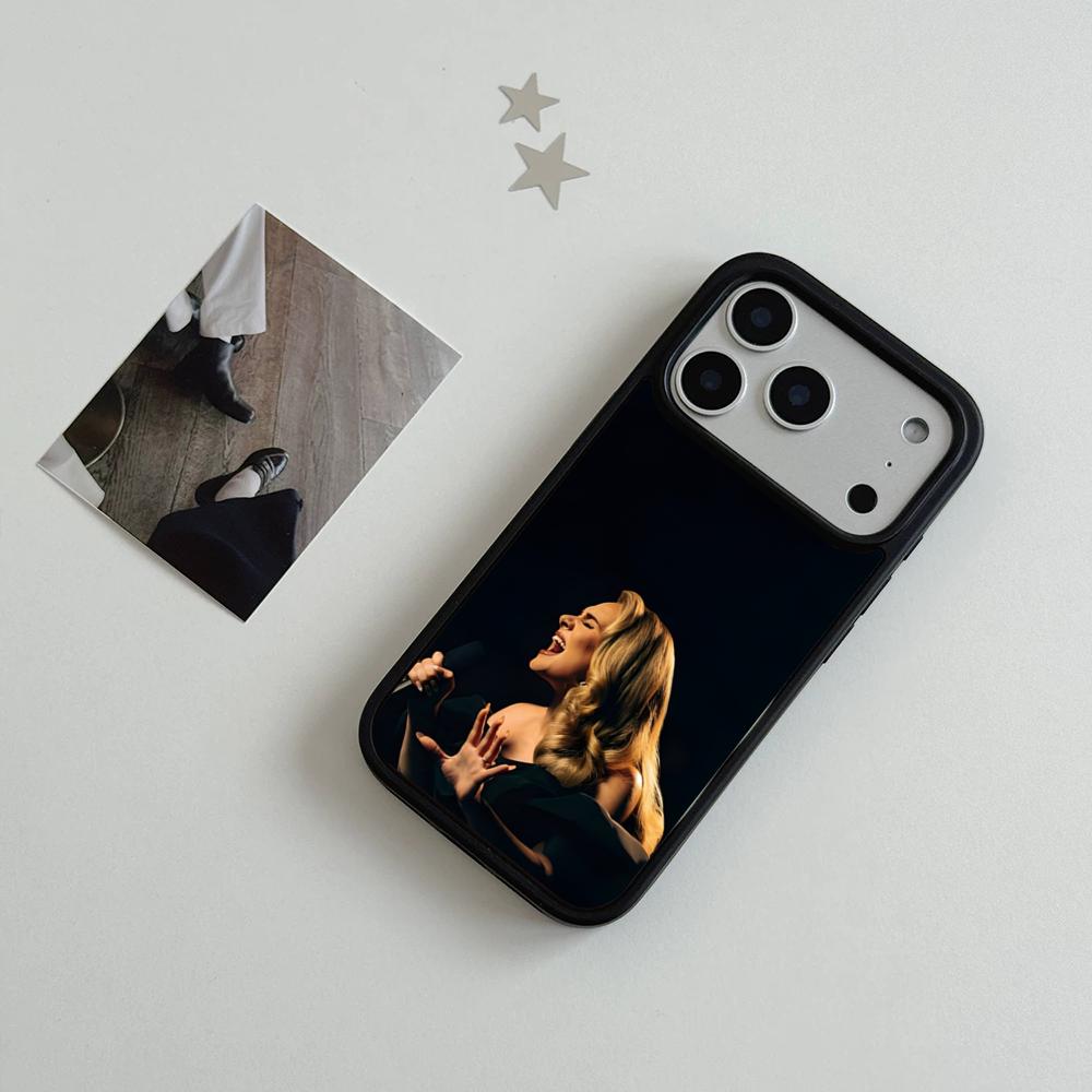 Singer A-Adele Phone Case For IPhone 17 Air 16 15 14 Plus 13 12 11 Pro Max Dual Tone Hard PC Fashion Protective Cover