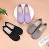 Plaid Flats Shoes for Women Summer New Genuine Mesh Breathable Middle-Aged and Elderly Casual Non-Tiring Non-Slip Soft-Soled Mother's Shoes