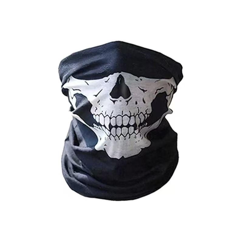 2027 Halloweenfeest Rollenspel Kinderen Volwassene Dood Zwarte Mantel Halloween Schedel Bal Kostuum Accessoire Set Vakantiecadeau One Size&1 gray
