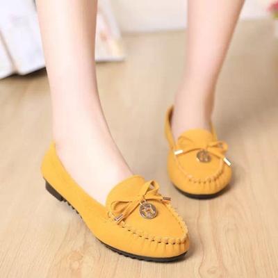 2024 Fashion Casual Lofers Women's Flat Shoes Ladies Elegant Butterfly-Knot Comfortable Shoes Women Soft Classic Office Shoes