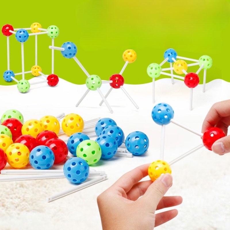 Colorful Plastic Puzzle Blocks For Kids Develop Coordination Skills