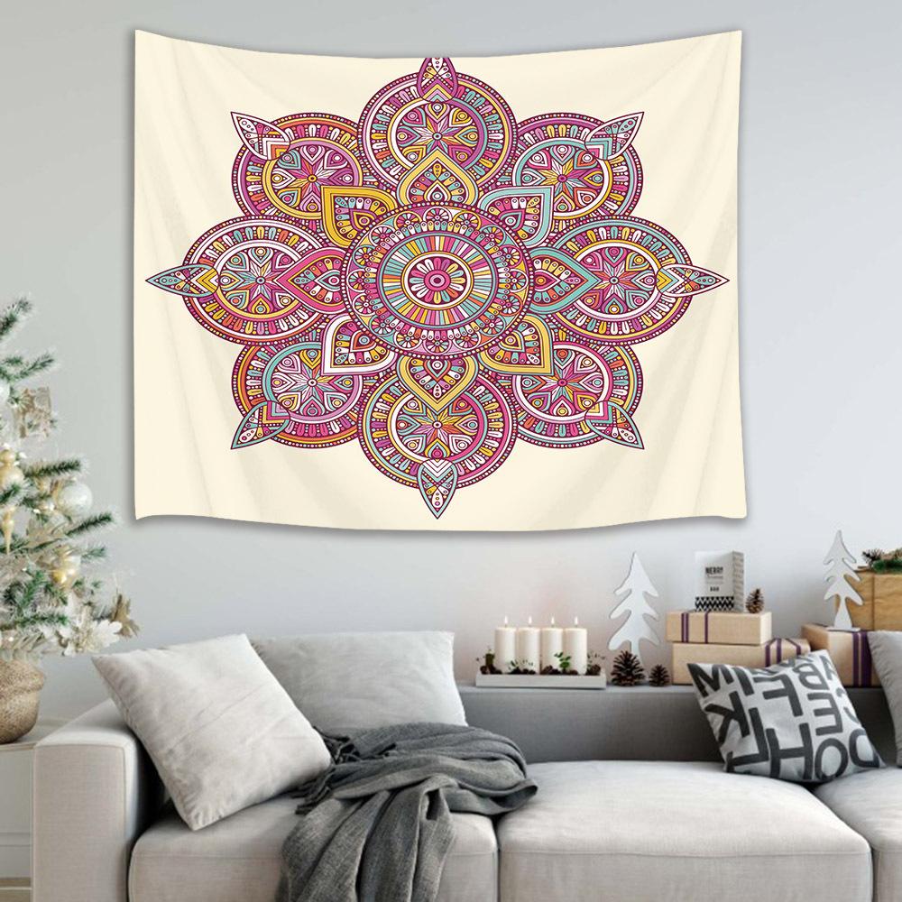 Hot Sales Custom Print Tapestries Custom Logo Printed Wall Hanging Tapestry Mandala Tapestry