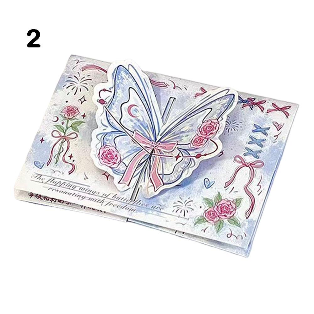 

Retro 3D Foldable Greeting Card Foldable Pop-Up Card Perfect for Best Friends 2