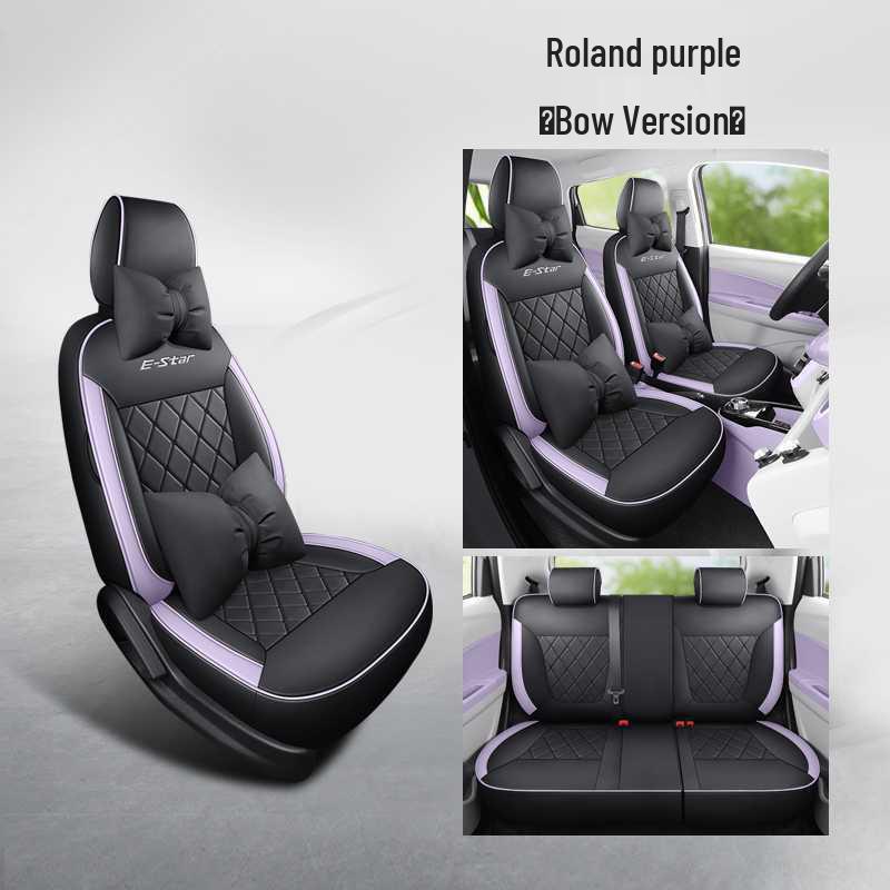Benbenestar National Edition Full Coverage Colorful Car Seat Cushions and Covers