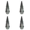 1/4Pcs Bullet Valve Caps Car Motorcycle Wheel Tire Valve Caps Dustproof Cover 45mm Spiked Valve Caps Auto Exterior Accessories