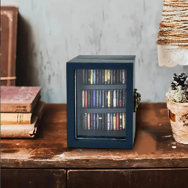 Original Anxiety Bookshelf Wooden Organizer For Stress Relief And Giftgiving