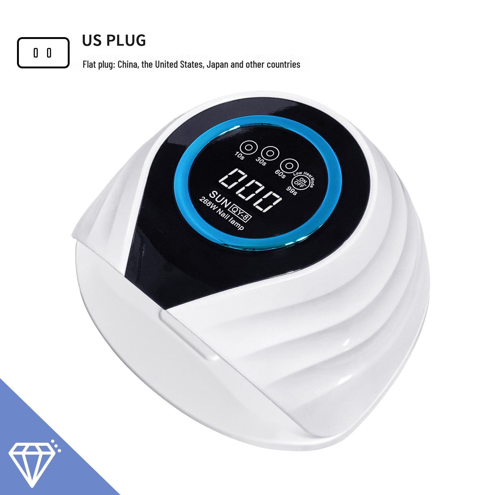 

Smart Sensor 268W Nail Phototherapy Lamp with 66 LED Beads, Model QY-8