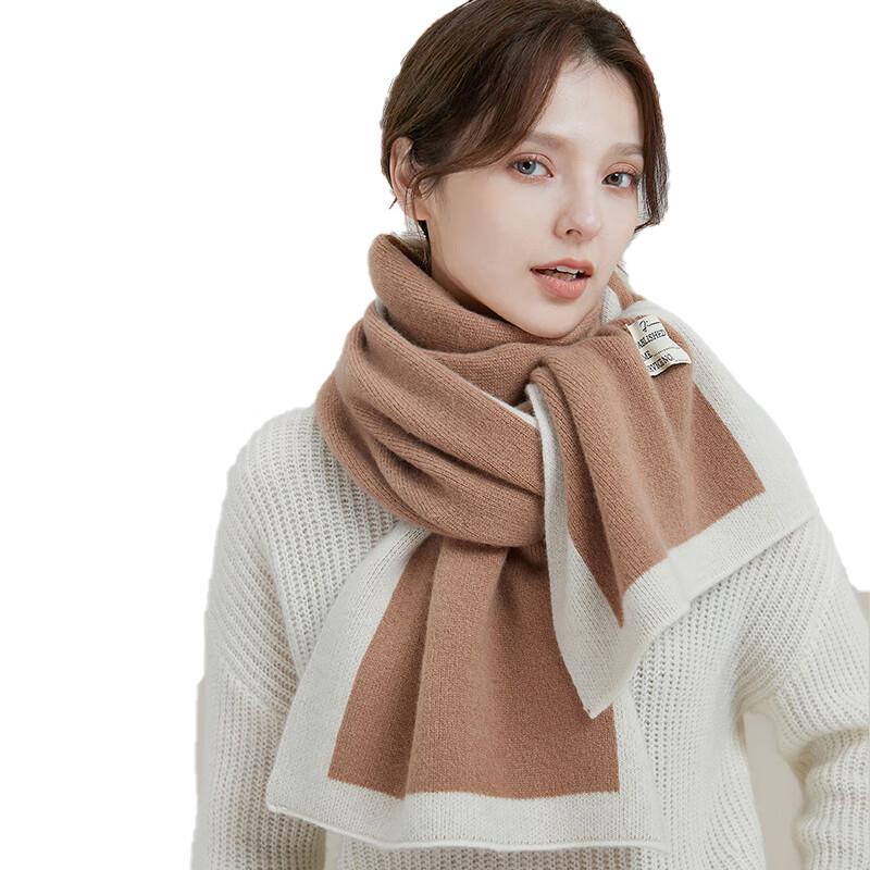 JIUMU Women's Pure Wool Scarf & Shawl Gift Set