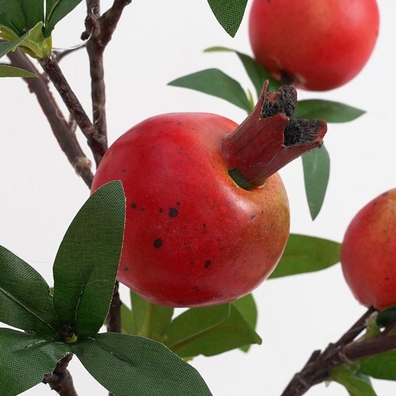 Artificial Plants Bonsai Fruit Tree Potted for Home Wedding Room Decor Flower Fake Fruit Potted Plants