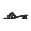 BARBARA Leather Padding Cushion Slide Mule 3cm 2 Colors Blj340