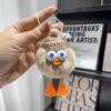 Plush Pendant Rex Rabbit Hair Ball Keychain Duckling  Durable   Bag Pendant