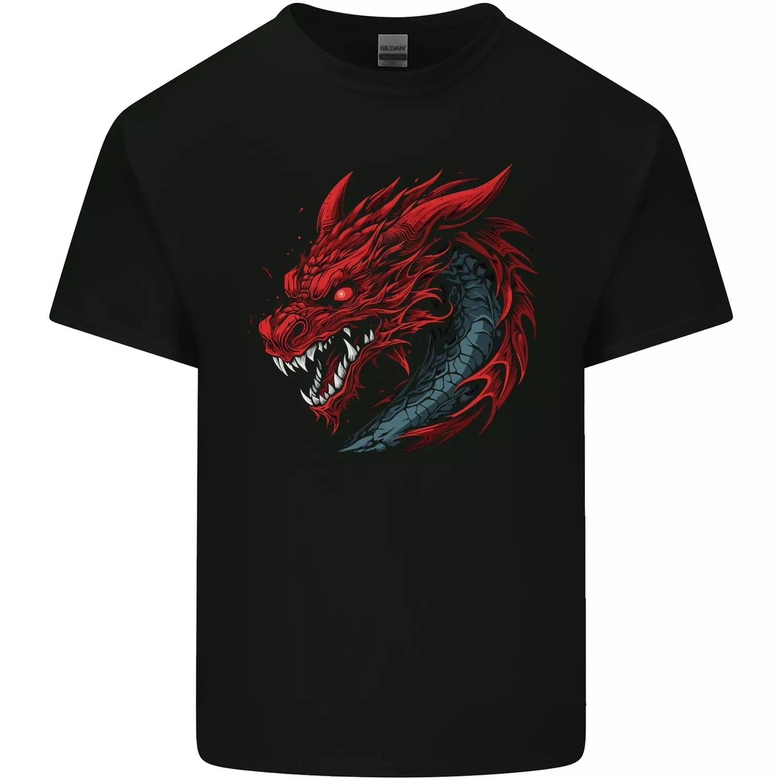 Extreme Dragon Head Kids T-Shirt Childrens M