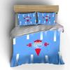 Crown, shield, and arrow. Bedding sets Duvet cover sets Duvet covers Pillowcases(1*Duvet Cover 2*Pillowcases without duvet insert)