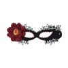 Black Flower Mask Charming Masquerade Eye Mask Princess Masquerade Mask Adjustable For Special Event Evening Event Costume