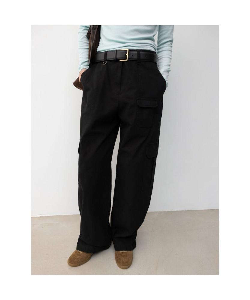 Diaepeocheo Carpenter Loose Pants Black (Ta5721A135)