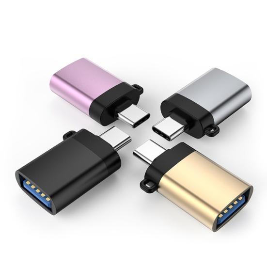 USB 3.0 Female to Type-C Male OTG Converter Charge Data Sync Adapter for Laptop