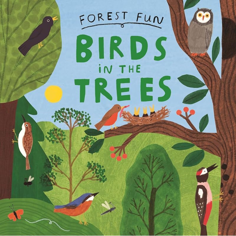 FOREST FUN BIRDS IN THE TREES Forest are full of life and fun to