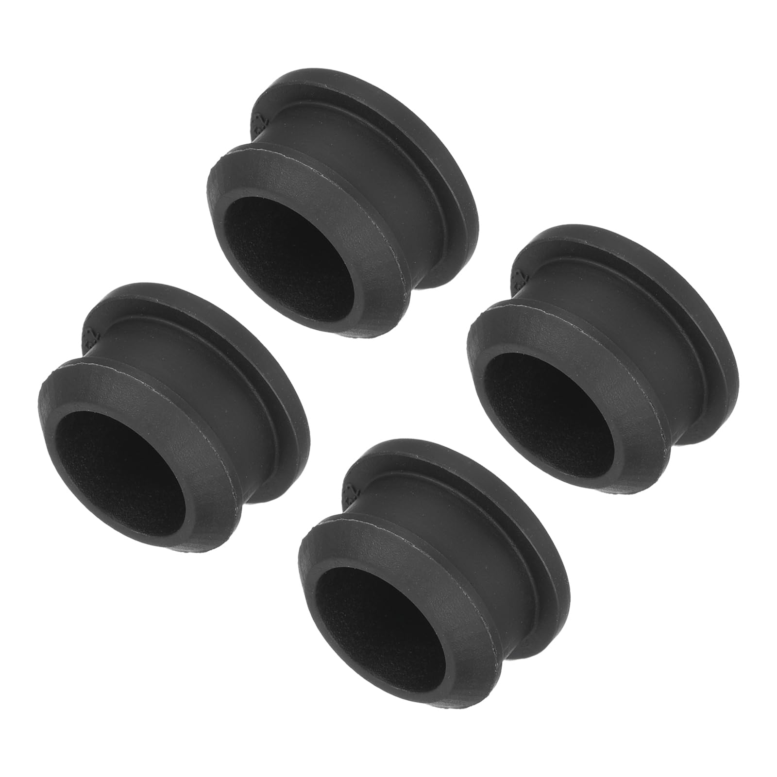

uxcell Silicone Snap-in Locking Hole Plug Rubber Panel Seal Cover Flush Type Panel Round чорний