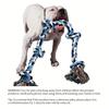 1pc Heavy-Duty Dog Rope Toy with Teeth Cleaning & Chewing - Extra Long Rope -Durable Chew Toy for Teeth Cleaning Dog Accessories