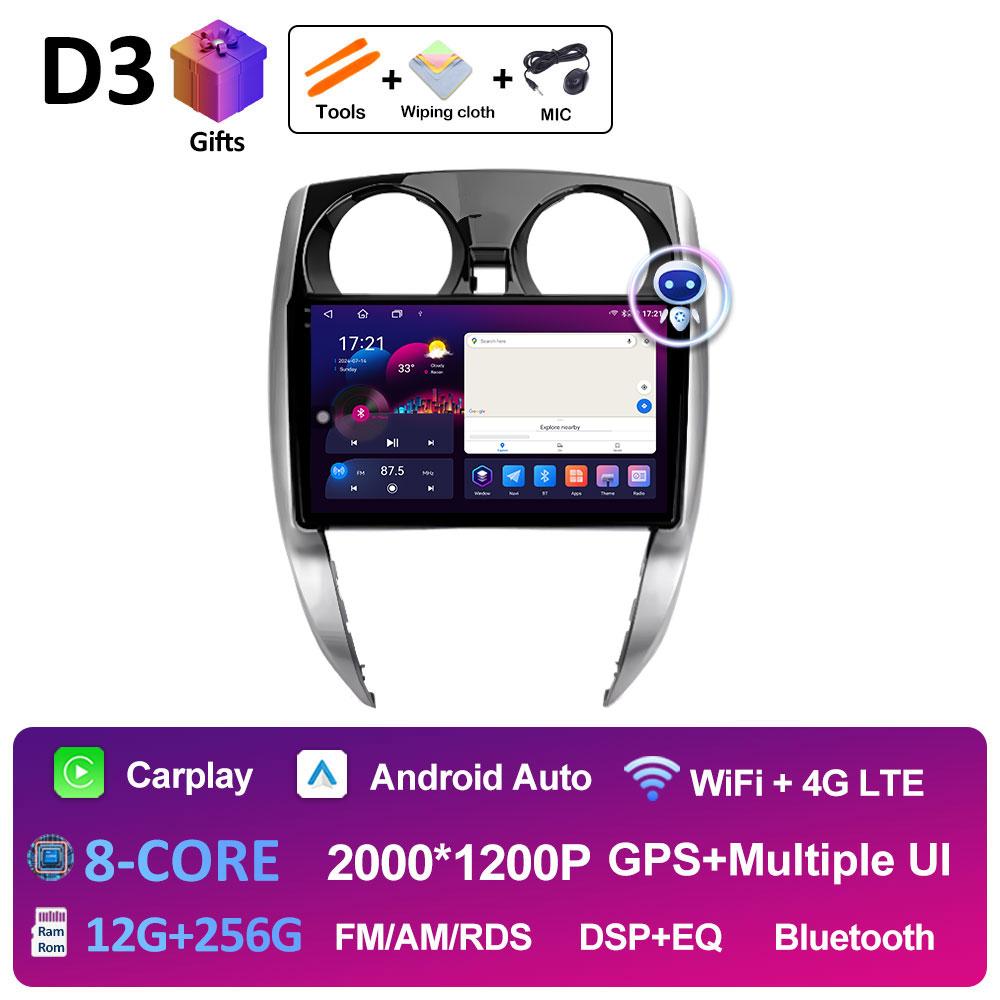 GPS Navigation DSP Stereo For Nissan Note 2 E12 2012 2013 2014 2015 - 2021 Car Multimedia Video Radio Player Autoradio Head Unit