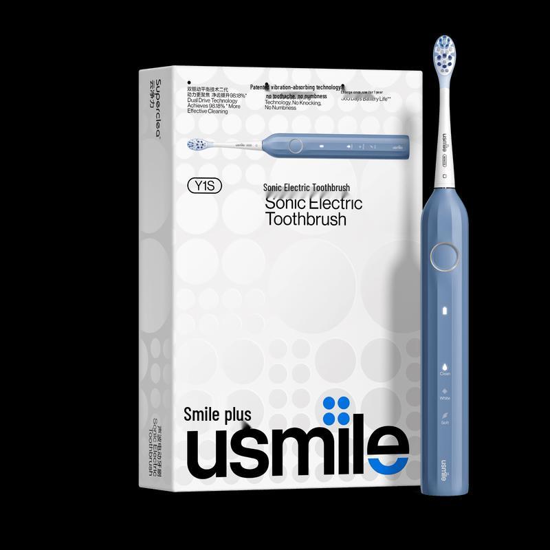 

usmile Y1S Sonic Electric Toothbrush CN plug (adapter included)