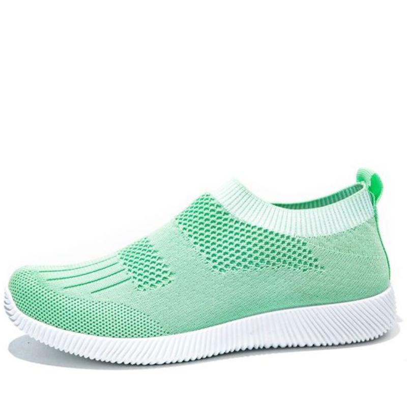 Women Casual Shoes Summer Breathable Walking Flats Shoes Sneakers Women Vulcanized Shoes Slip On Loafers Female Footwear WSH4166