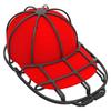 Multifunktionale Baseballkappen-Unterlegscheibe Passender Hut-Unterlegscheibenrahmen PP-Waschkäfig Doppelstöckiger Hutreiniger-Schutz