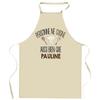 Planetee Apron No One Cooks As Well As PAULINE | Original First Name Gift for Cook | Protective Clothing Blouse