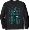 67 Pi Math Meme Funny Science Teacher Joke Long Sleeve T-Shirt