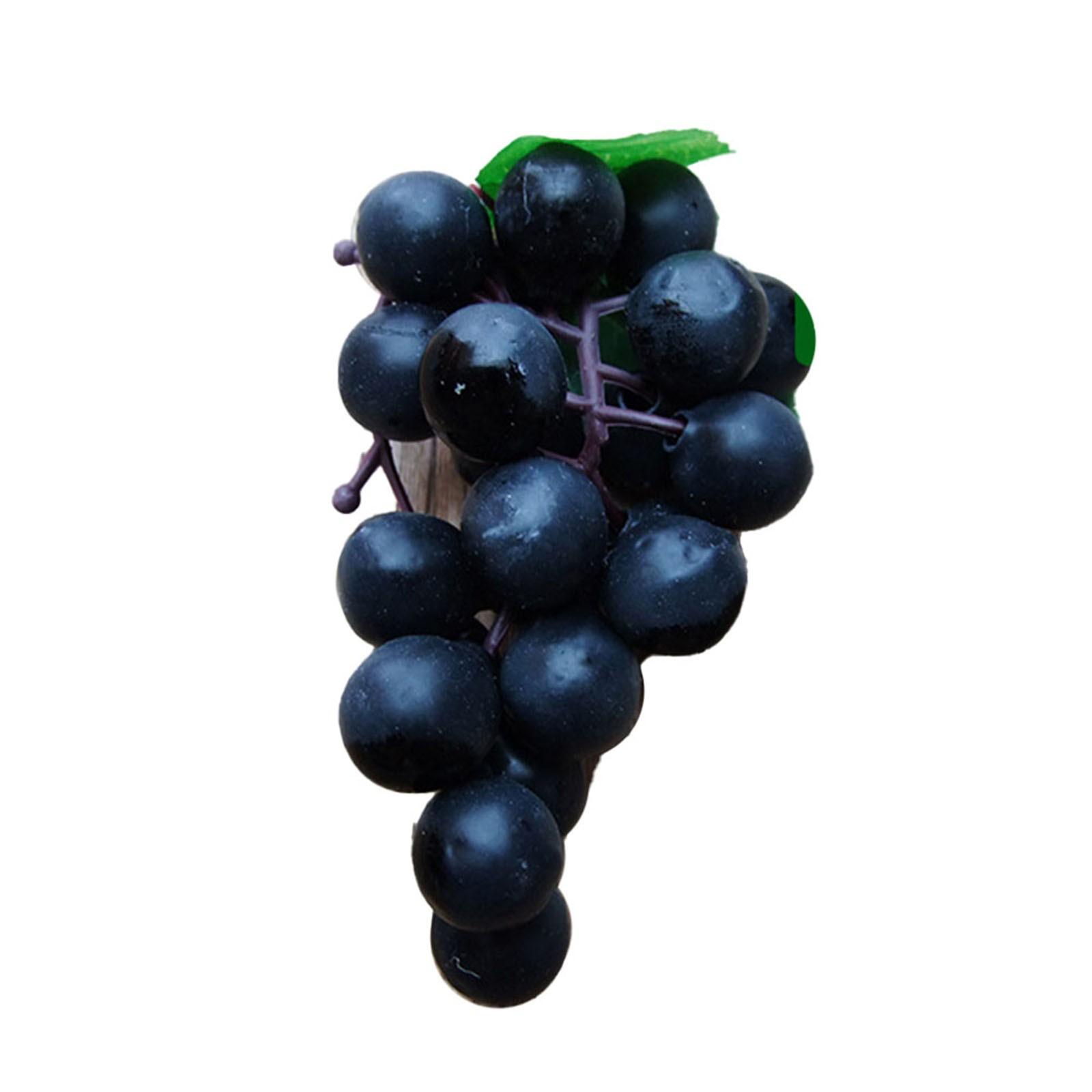Черника Искусственный Виноград Имитация Фруктов Домашний Декор B