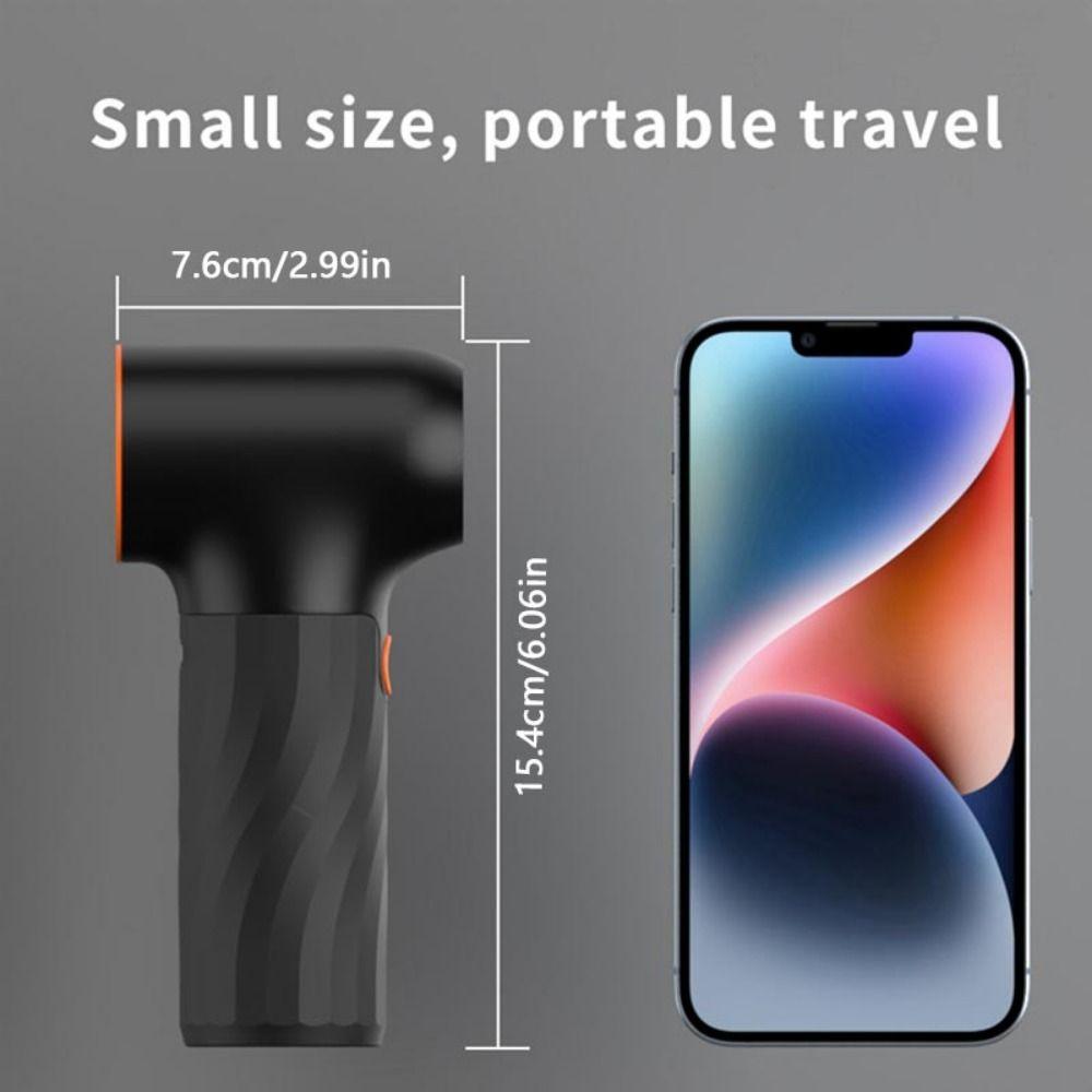 High-speed Mini Turbo Jet Fan Brushless Motor Compressed Air Duster Computer Keyboard