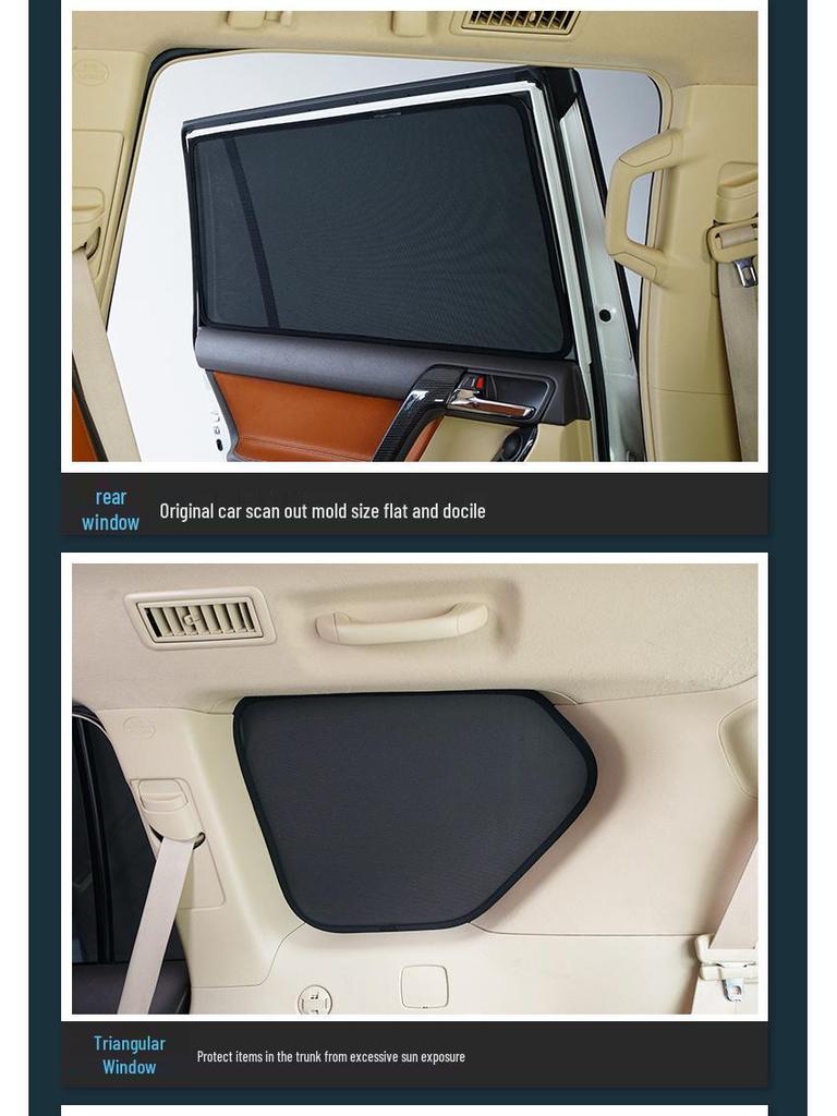 Magnetic Sunshade & Privacy Curtain for Great Wall Haval H6L