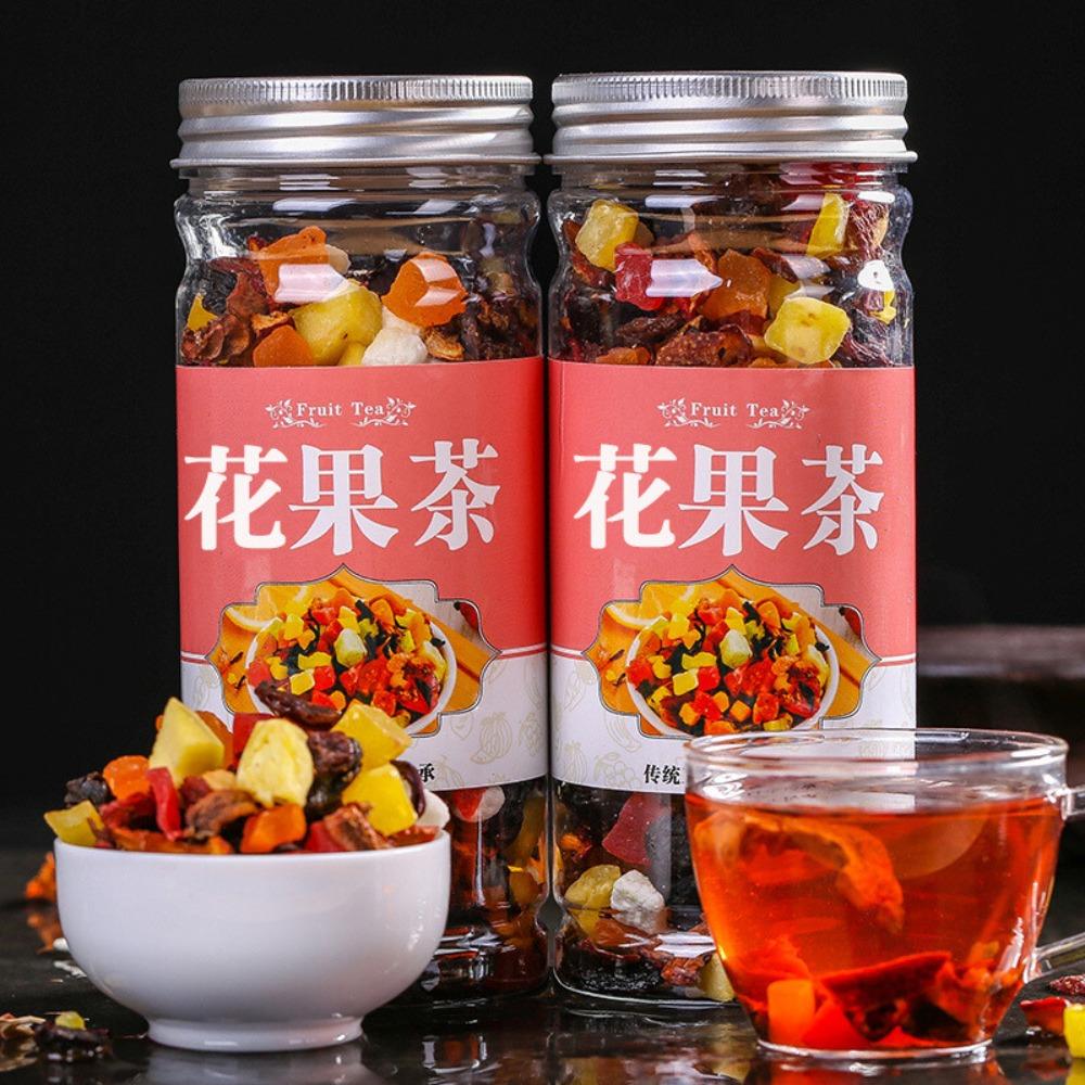 Natural Handmade Fruit Tea 180g Canned Healthy Drink Herbal Flower Tea Gift