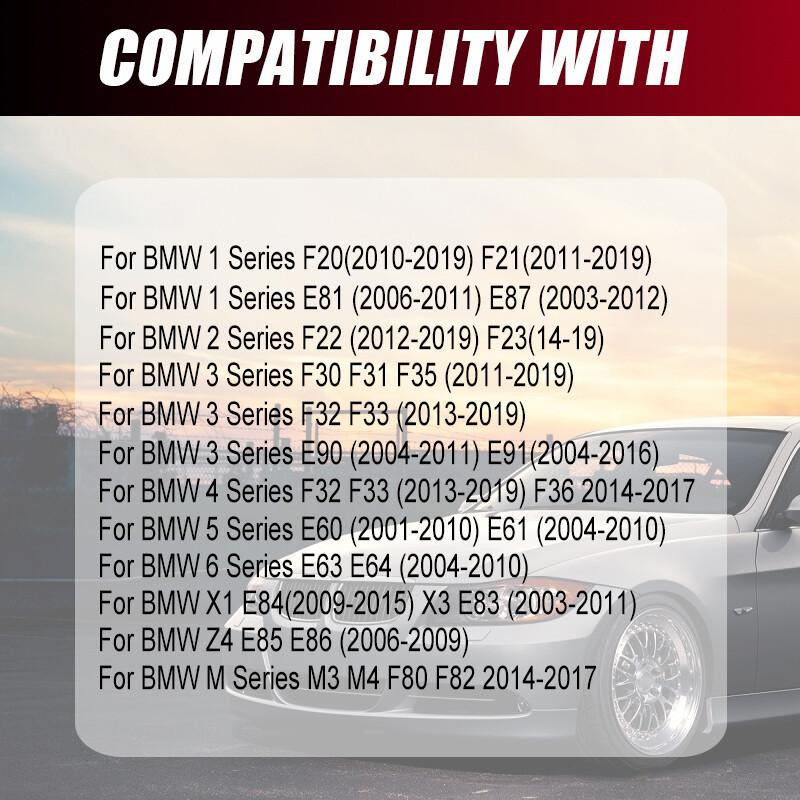 Carbon Fiber Front Handbrake Brake Handle Cover For BMW E46 E90 E92 F30 F32 F80.