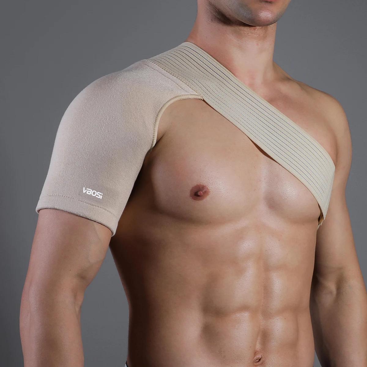 Breathable and Elastic Shoulder Support Upper Back Support Sports and Fitness Equipment one size