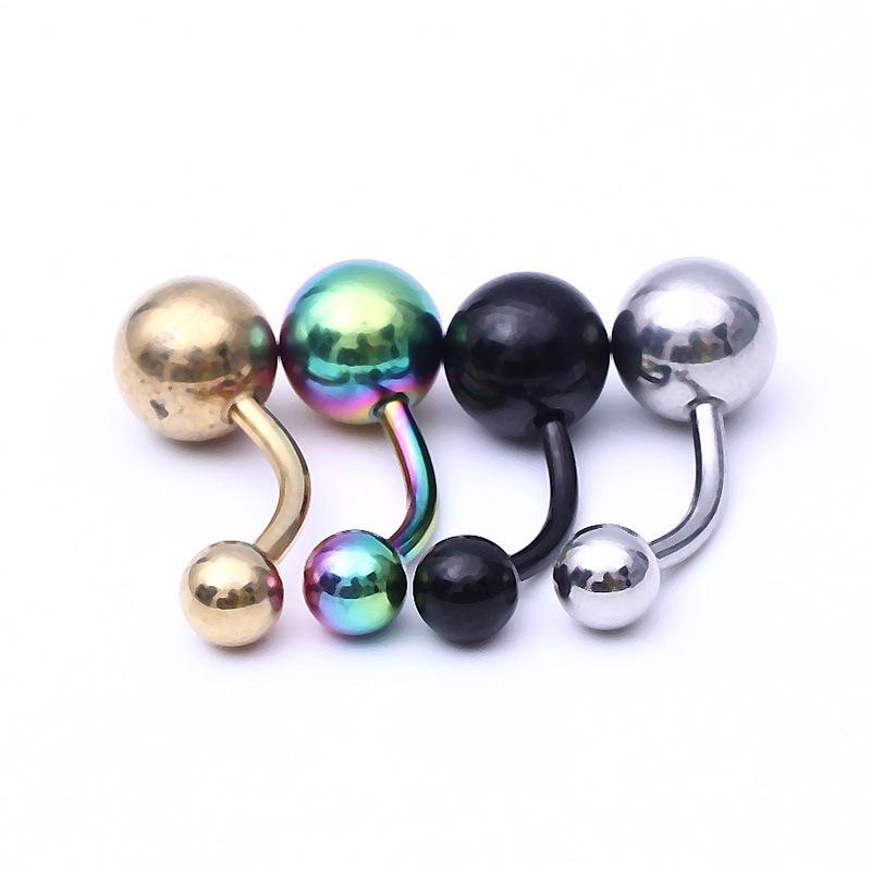 Stylish Stainless Steel & Titanium Belly Button and Ear Piercing Jewelry.