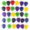 12/24pcs Guitar Picks Droplet Shaped Plectrums for Acoustic Electric Bass Ukulele String Instrument Music Performance Tool XJM