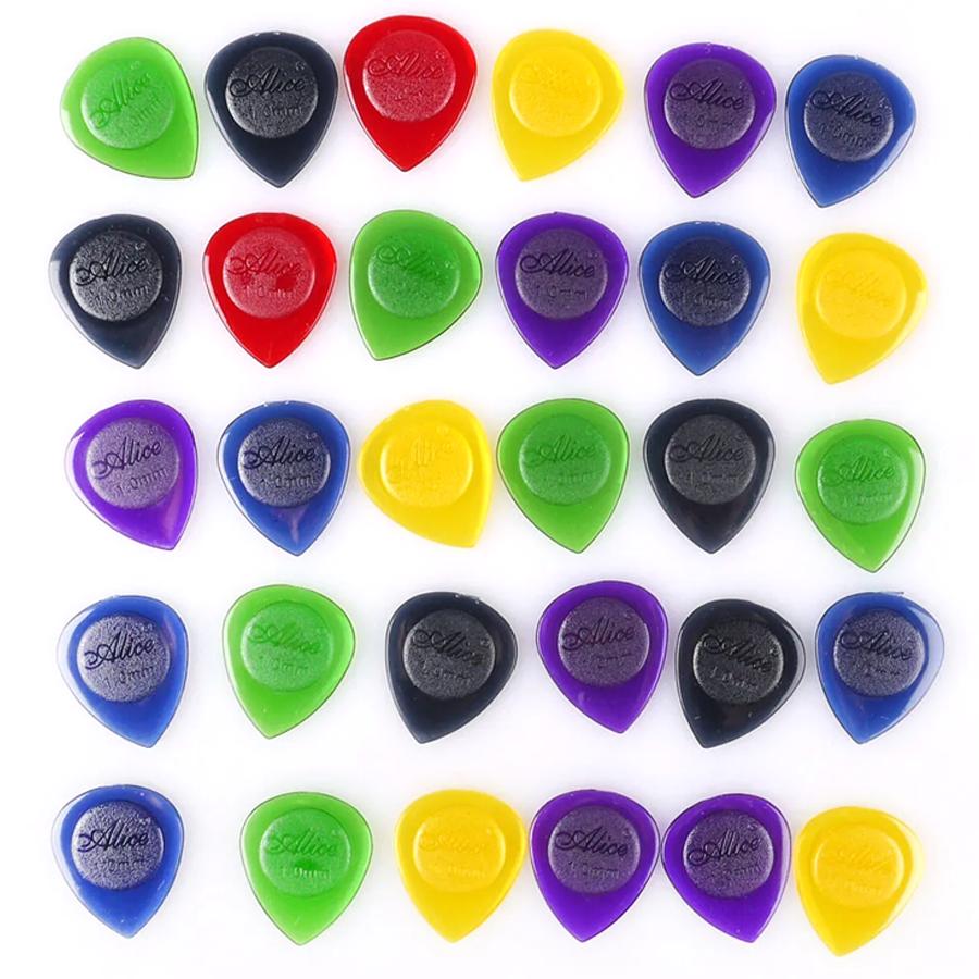 12/24pcs Guitar Picks Droplet Shaped Plectrums for Acoustic Electric Bass Ukulele String Instrument Music Performance Tool XJM