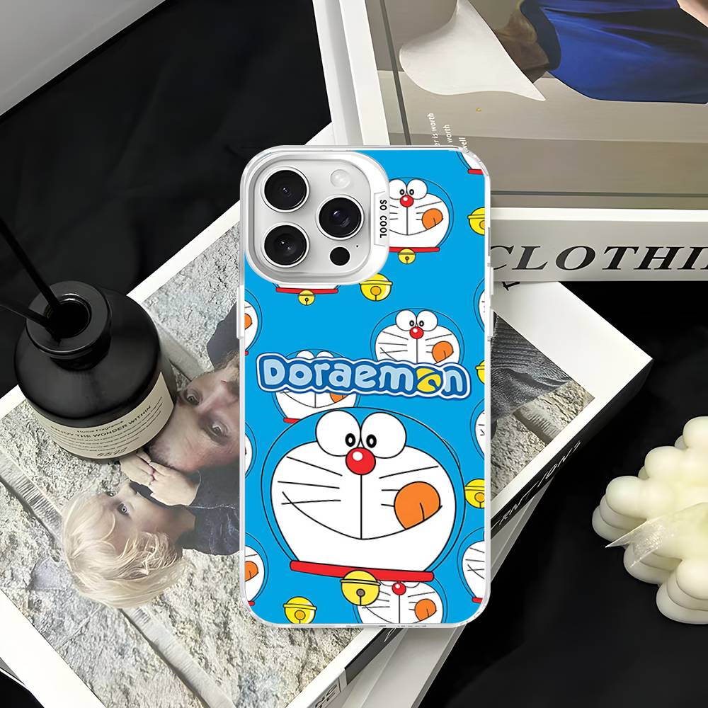 Cartoon D-Doraemons Phone Case For IPhone 16 15 14 13 12 11 Pro Max 17 Plus Colorful Cover