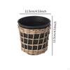 Handmade Woven Pot with Drainage for Indoor Plants Office Decoration