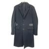 5351POUR LES HOMMES [DIRECTOR'S] Black Super 120 Beaver Chesterfield Coat coat 48 blackUsed