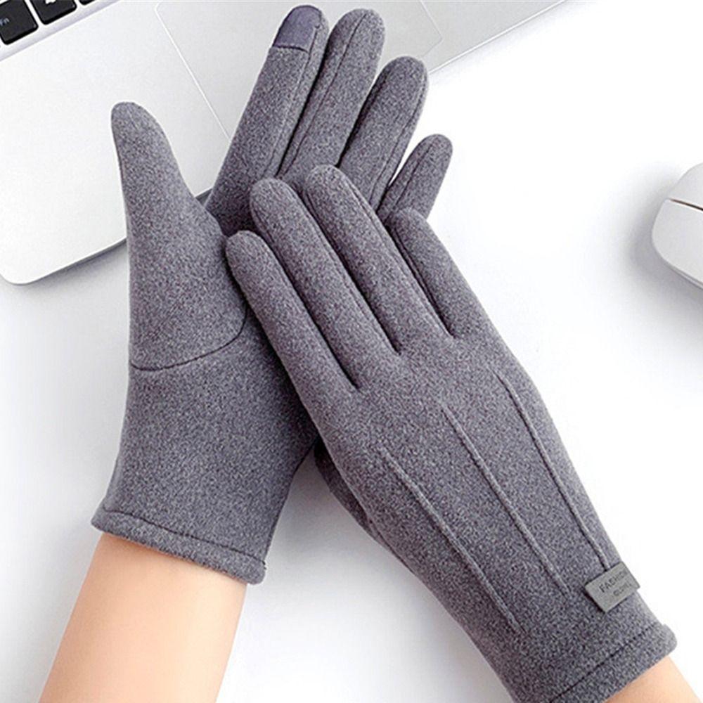 Sport Touch Screen Riding Cycling Winter Gloves Windproof Coldproof Full Finger Mittens