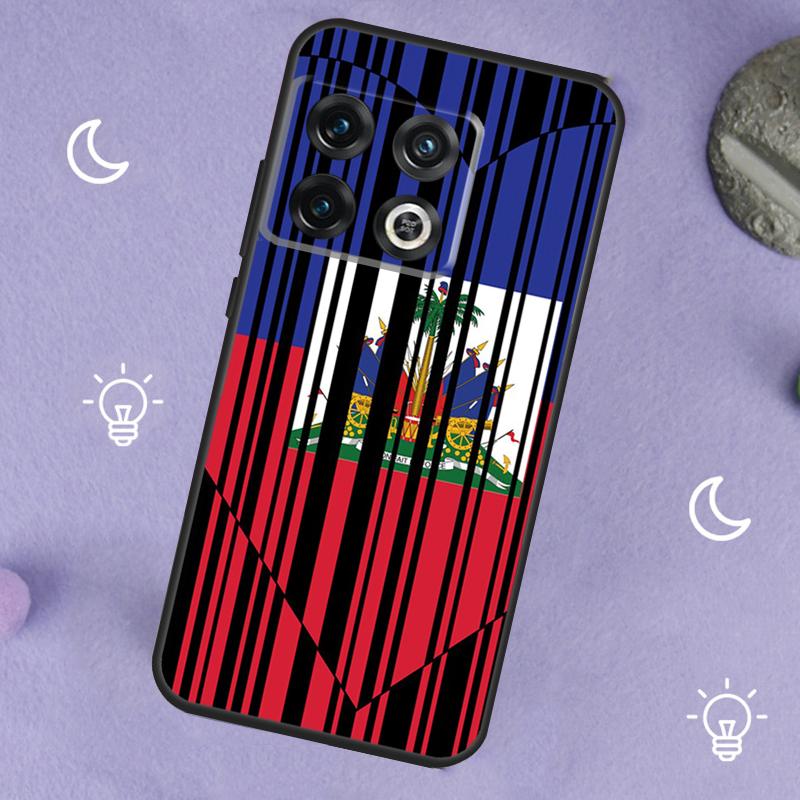 Vintage Haiti Haitian Flag For OnePlus Nord 5 CE 2 3 4 Lite N20 N30 Case For OnePlus 15 13 12 11 10 13T 10T 10R 12R 13R