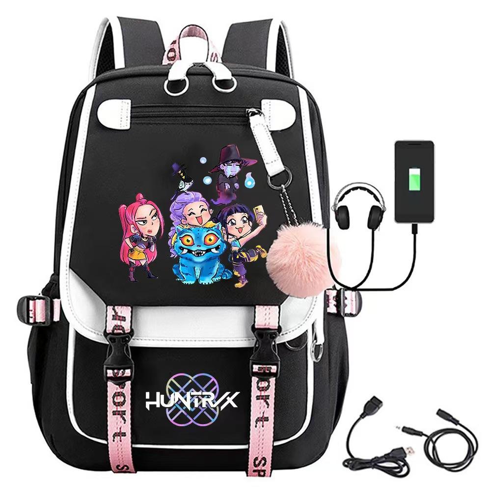 Backpack School Bag Primary School Students Junior High School Students College Students Campus Backpack