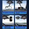 360° Universal Autotelefonhalter Rückspiegelhalterung Autotelefonhalterung Navigation GPS Ständer Faltbare Handyunterstützung im Auto