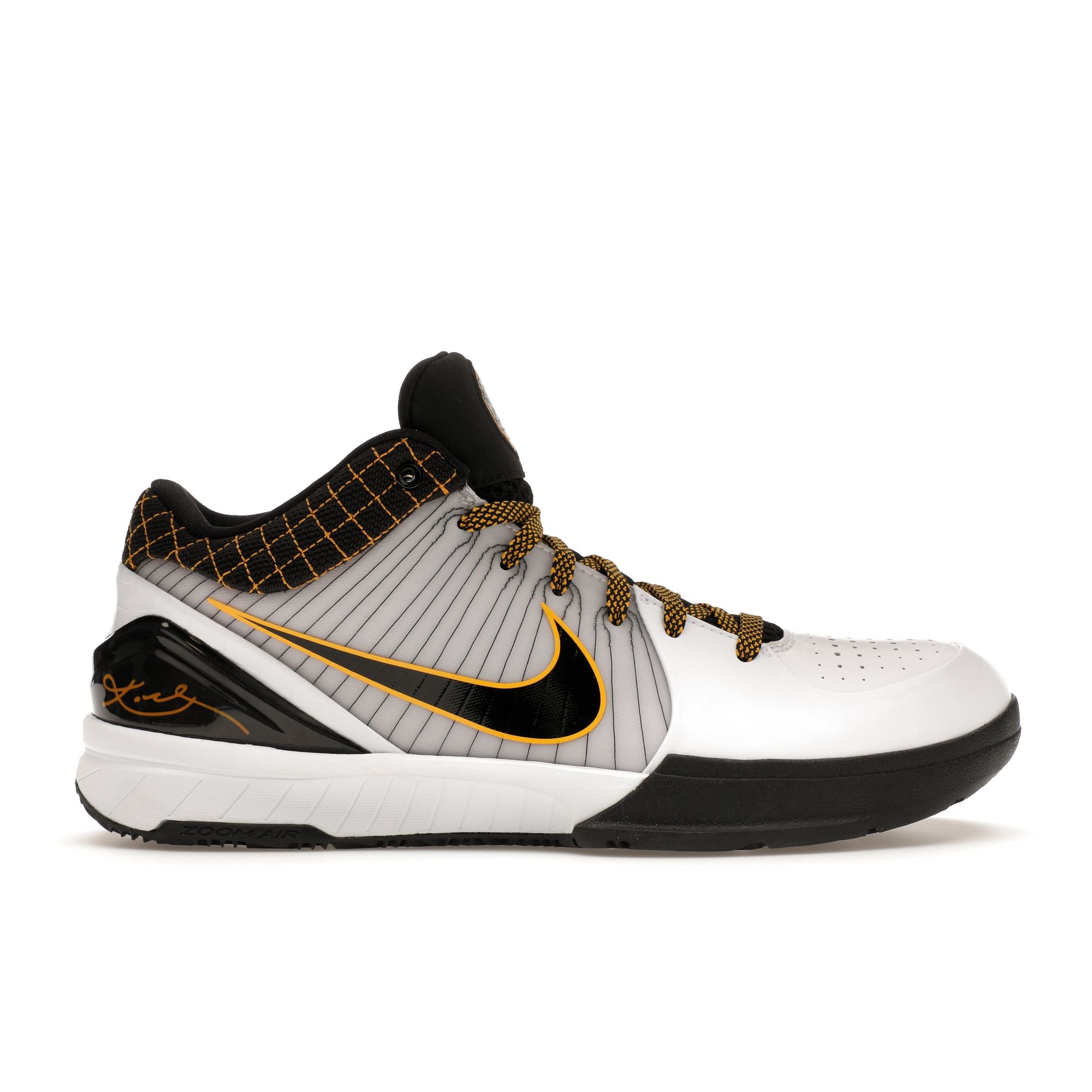 

Nike Zoom Kobe 4 Protro Del Sol 2019 Men Sneakers White Black-Del-Sol AV6339-101