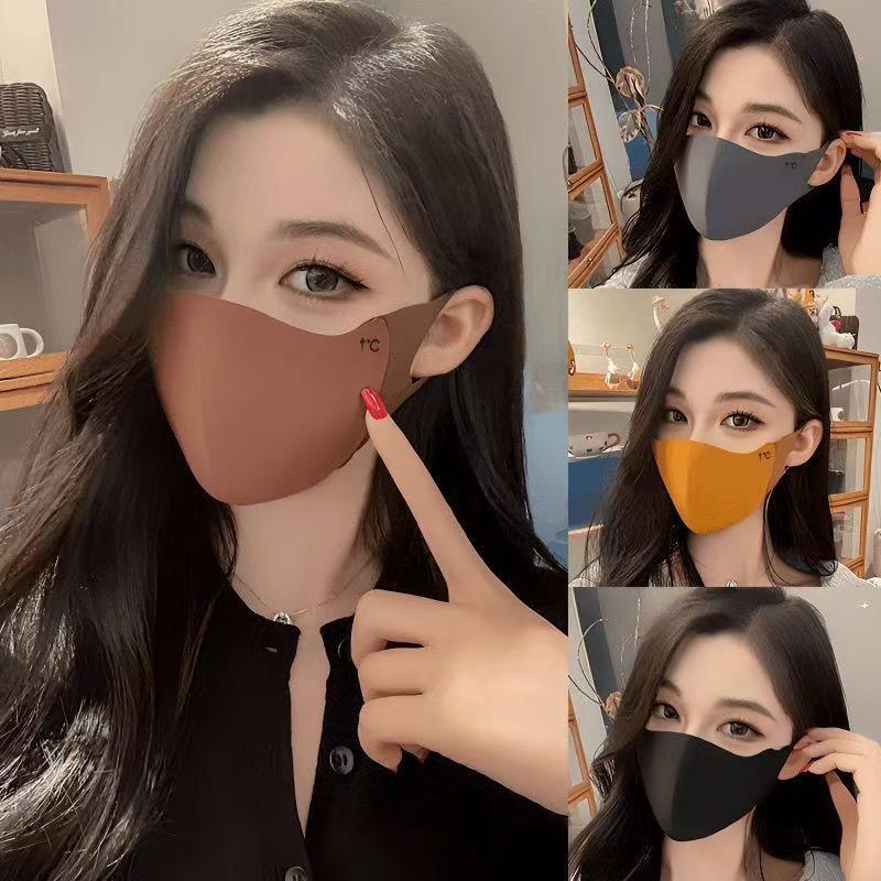 Women's Winter Windproof Sponge Mask: Warm, Dustproof, Seamless, Washable, Eye Corner Protection