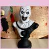 Art The Halloween Clown Figure Horror Clown Indoor Garden Statue Resin Terrifier